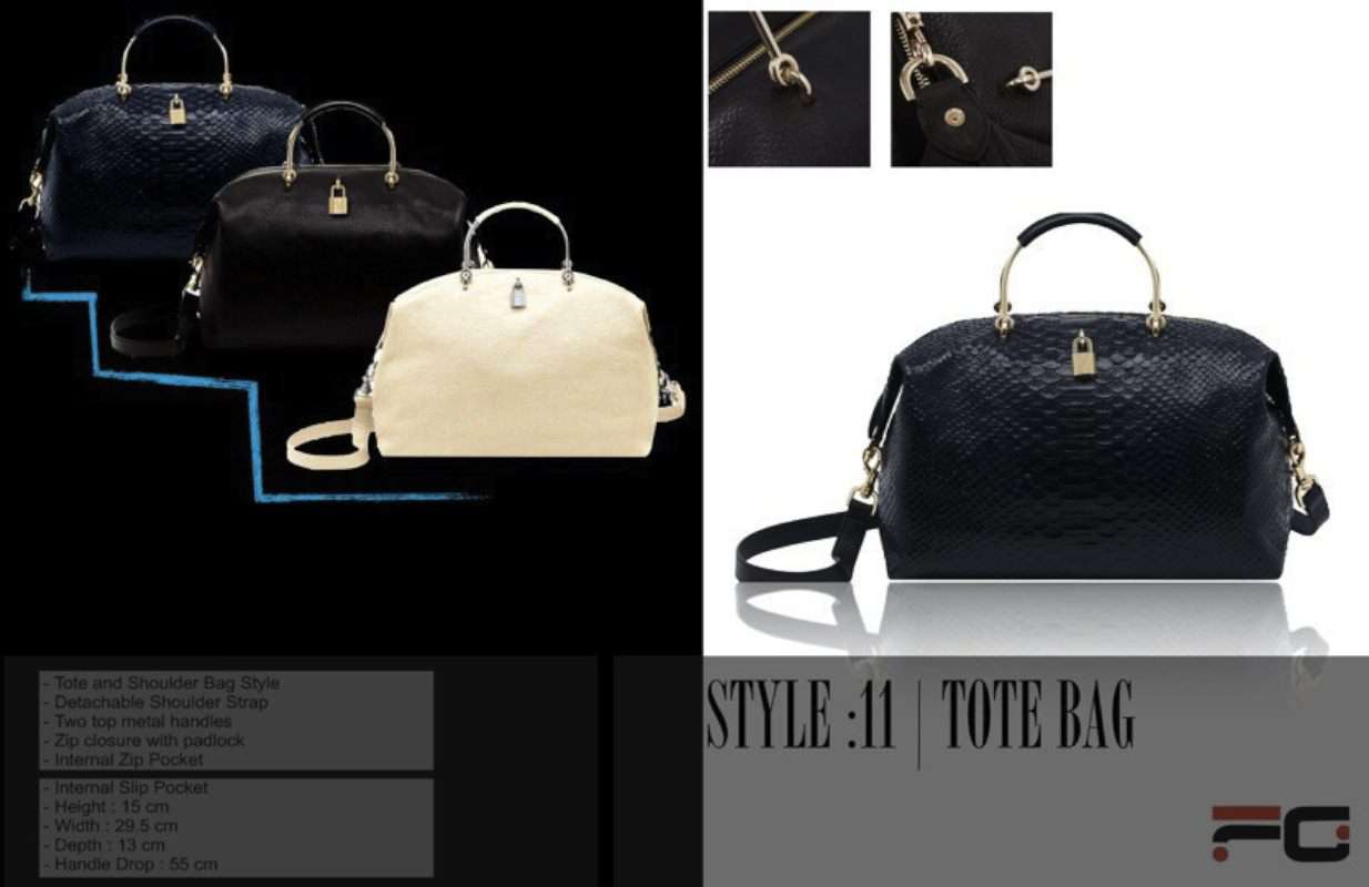 Luxury real exotic skin handbag for women