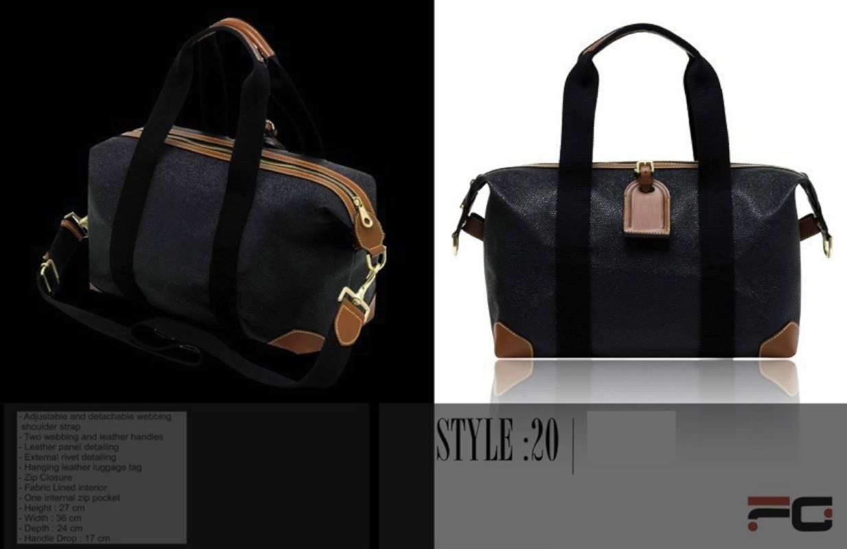 Travel handbag for women with spacious design