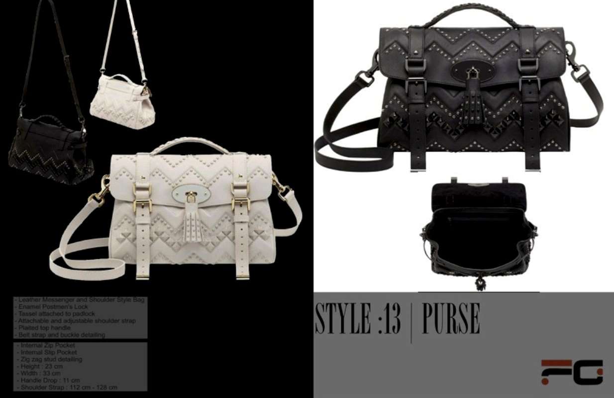 Ladies purse with compact and elegant design