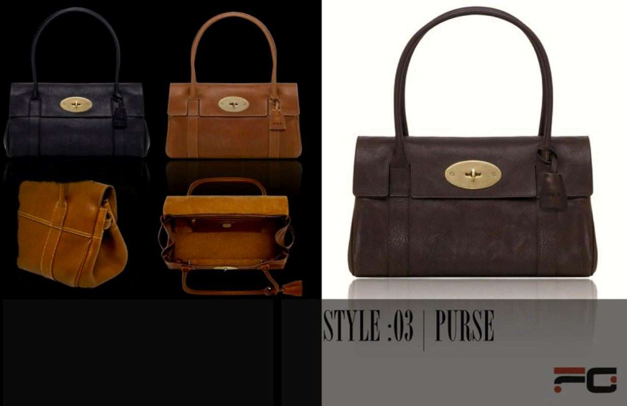 Lightweight ladies handbag with simple design