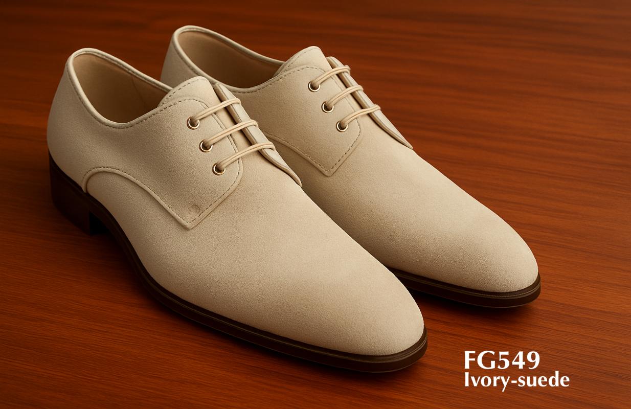 FG549-ivory-suede-derby-shoes