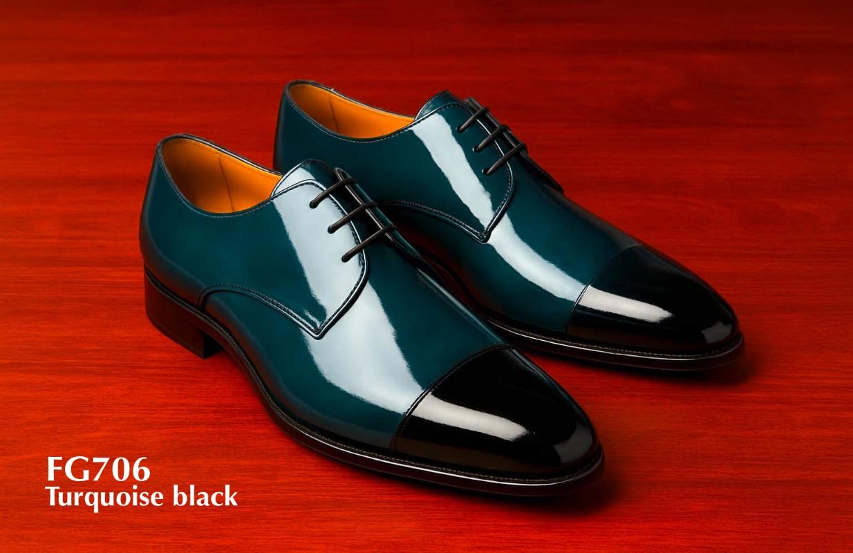 FG706-turquoise-black-cap-toe-shoes