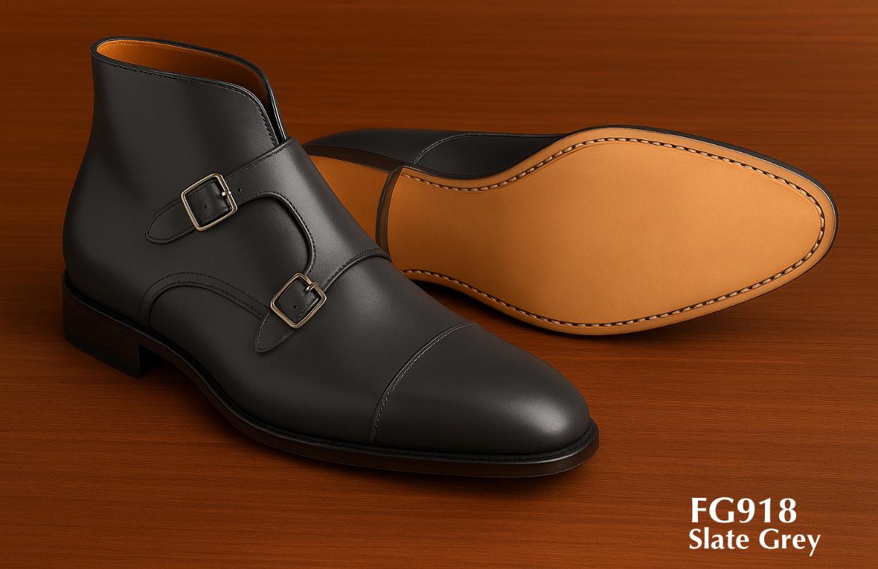 FG918-Slate-Grey-monk-strap-boots