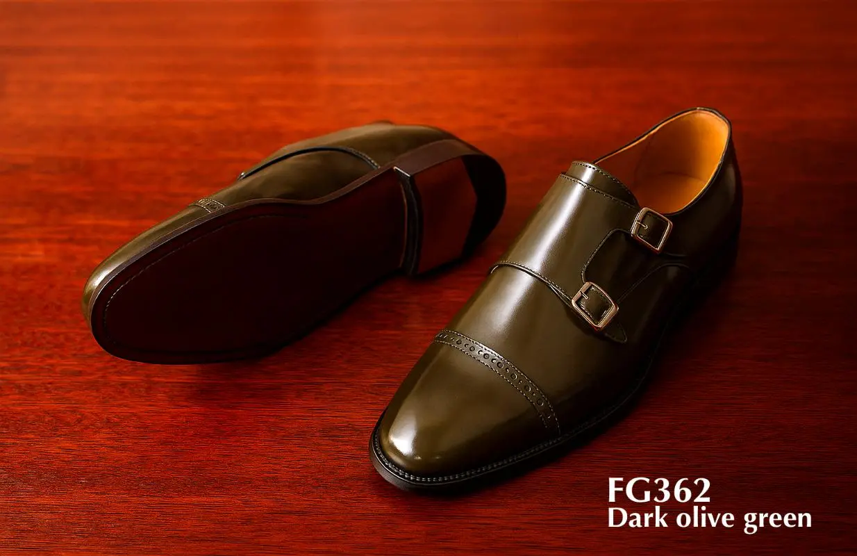 FG362-monk-strap-shoe-Dark-Olive-Green