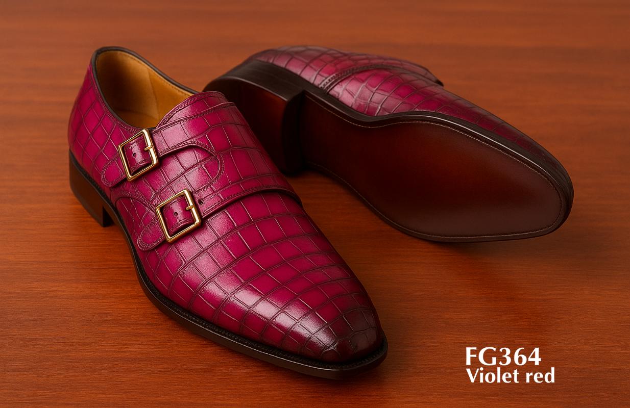 FG364-violet-red-croco-skin-monk-strap-shoe