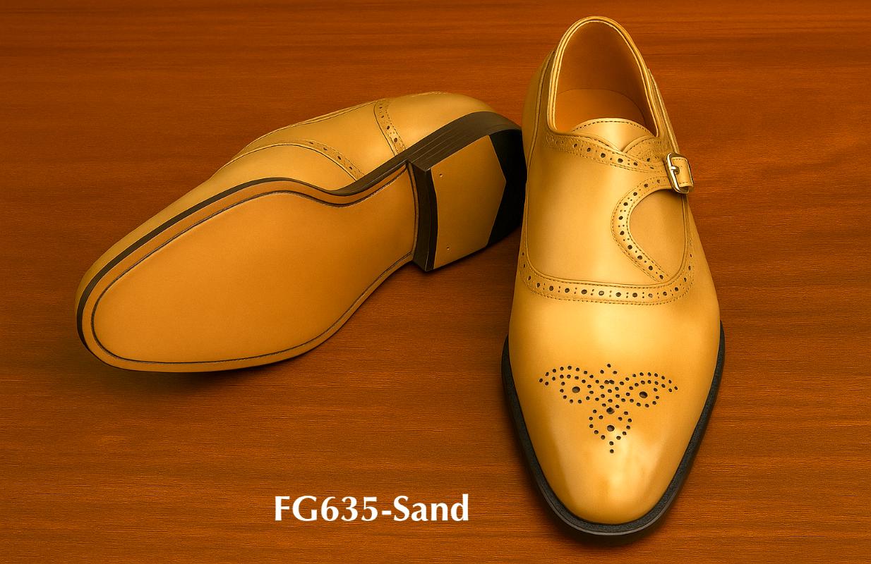 FG635-Sand-monk-strap-shoe