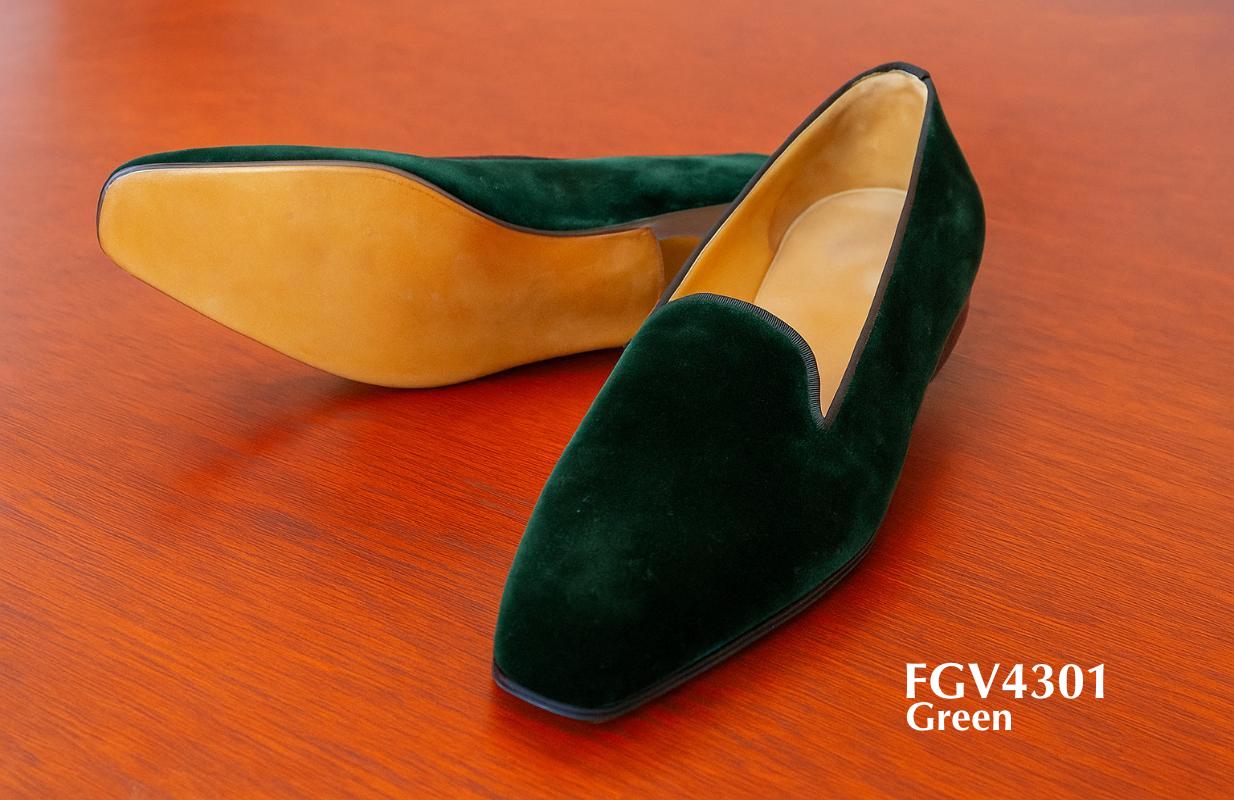 smoky-green-velvet-slippers