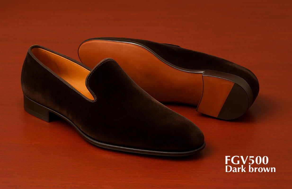 buy-dark-brown-velvet-slippers