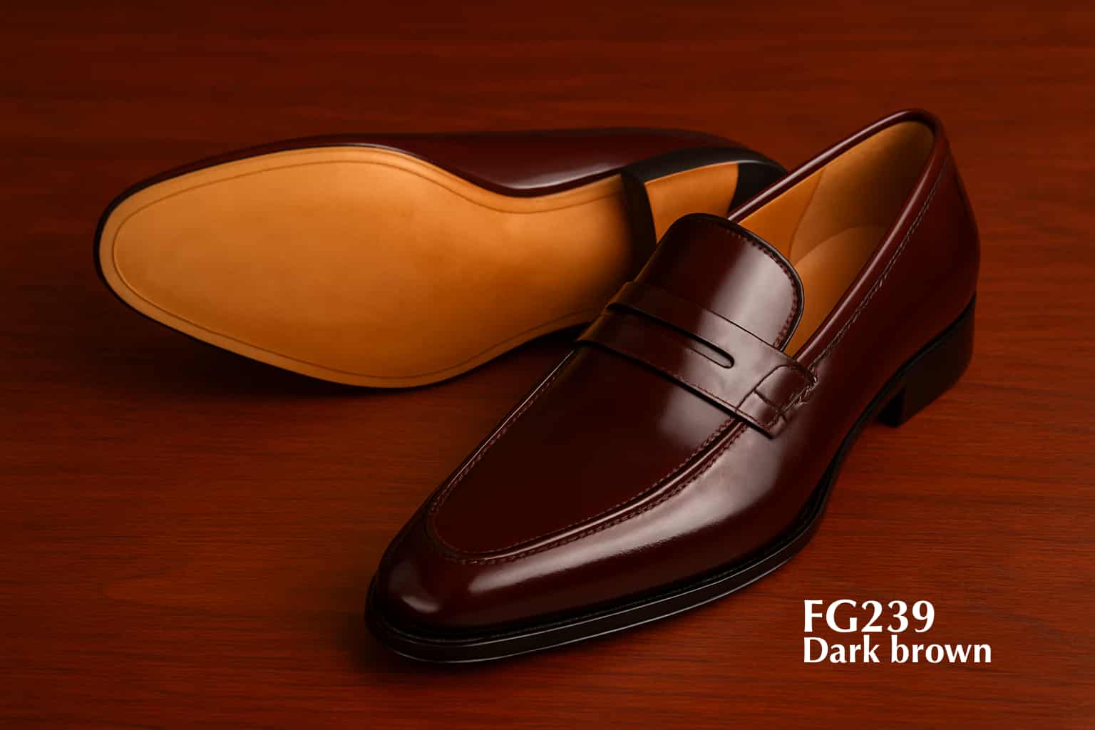 FG239-dark-brown-leather-loafer-shoes