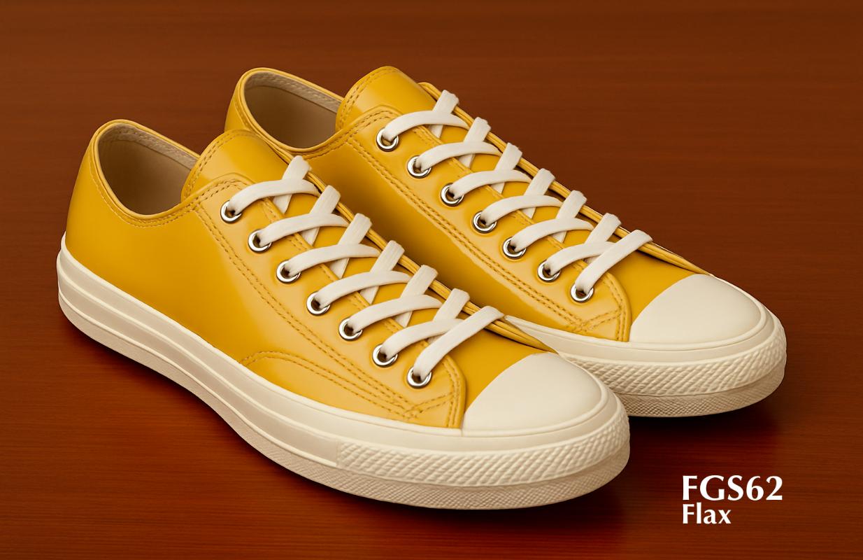 FGS62 flax leather sneakers