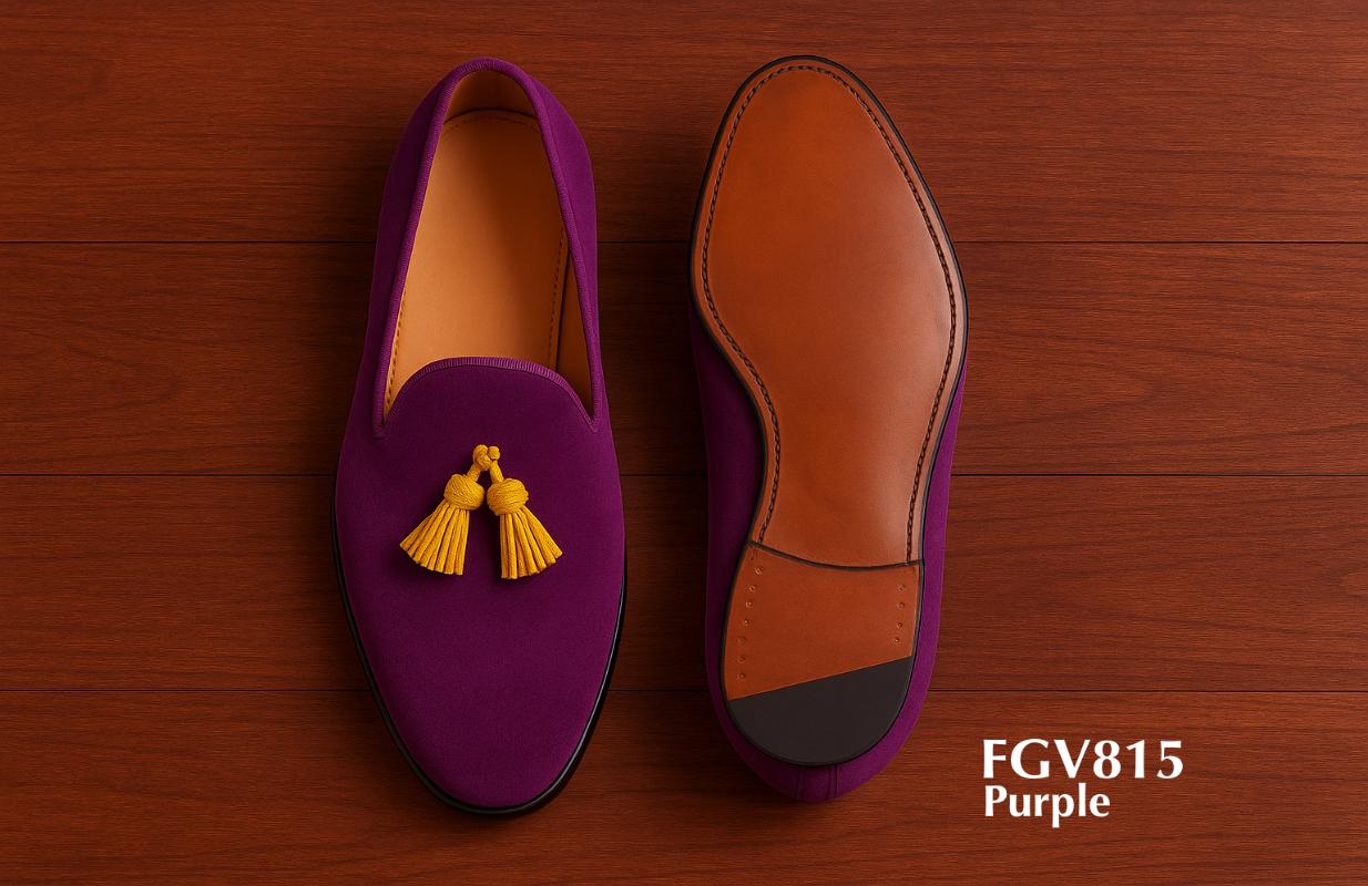 purple-yellow-tassel-velvet-loafer